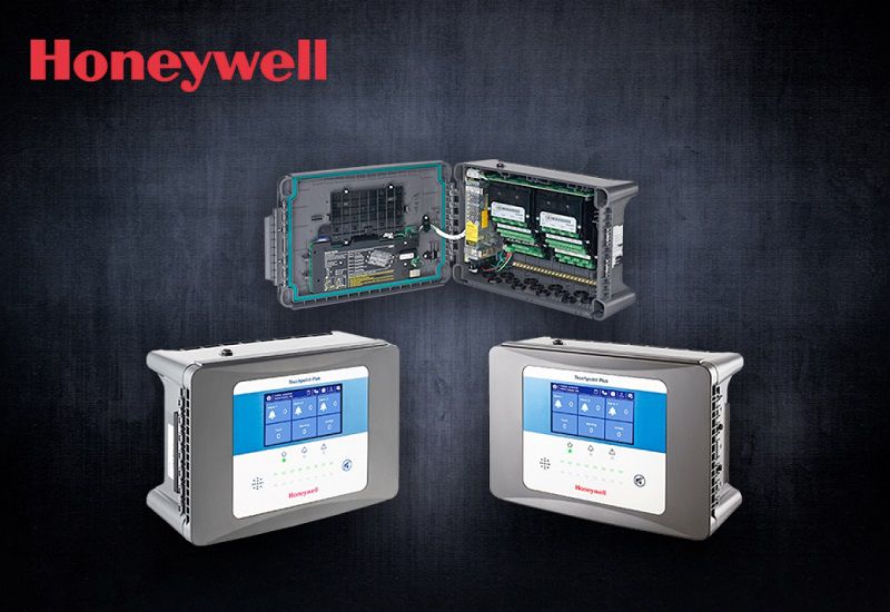 Honeywell Touchpoint Plus Controller - im Wandgehäuse - für bis zu 8 mA Detektoren (8 x mA Eingang) - 12 Relais
